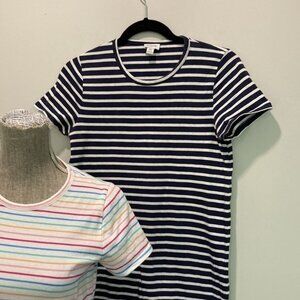 J Crew Short Sleeve Summer Dresses x2